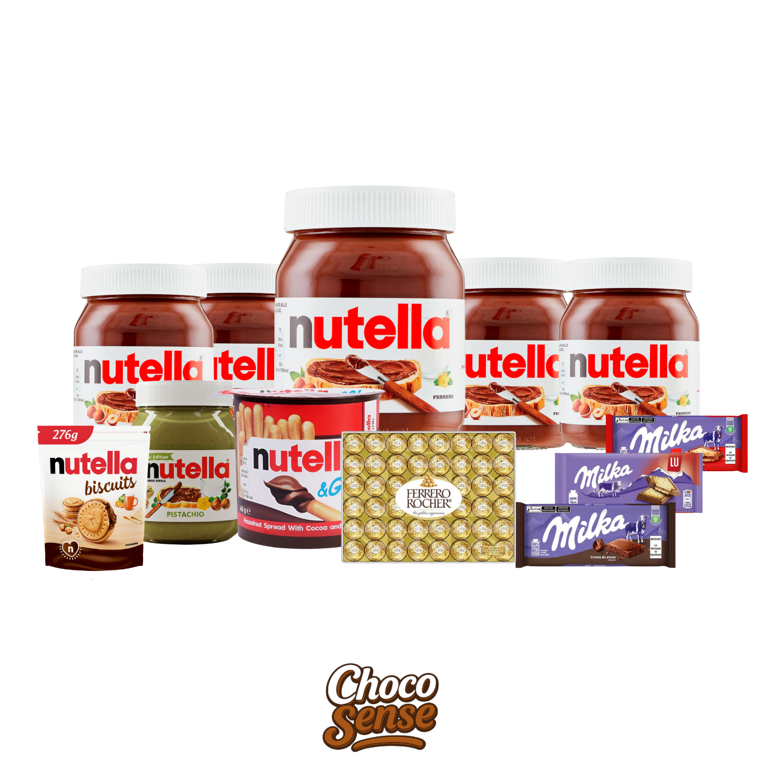 Combo 5kg - Choco Sense Nutella Variados